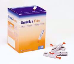 Picture of LANCET DEVICE UNISTICK II (100/BX)