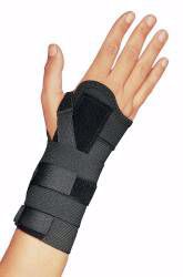 Picture of WRIST BRACE UNIV ELAS BLK MED