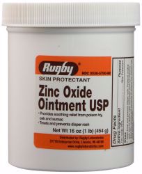 Picture of ZINC OXIDE OINT 20% 16OZ MJRUGB