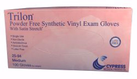 Picture of GLOVE EXM VNYL PF MD (100/BX)