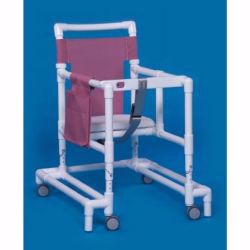 Picture of WALKER N/FLDNG W/WHLS ULTMT PVC ADJ SEAT/ARM