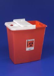 Picture of CONTAINER SHARPS RED W/LID 12GL (10/CS)8936 KENDAL