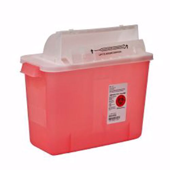 Picture of CONTAINER SHARPS DISP RED 2GL(10/CS) 8534 KENDAL
