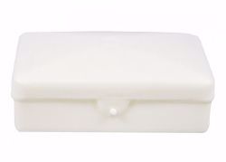 Picture of BOX SOAP HINGED COVER IVORY