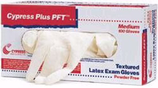 Picture of GLOVE EXAM LTX PF TEX LG (100/BX)