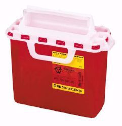Picture of CONTAINER SHARPS NESTABLE RED2GL