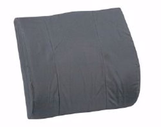 Picture of SACRO-LUMBAR CUSHION W/STRAP BLK