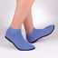 Picture of SLIPPER HARD SOLE AZURE MED (48PR/CS)