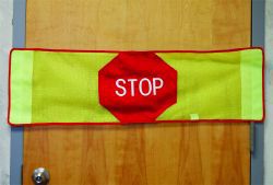 Picture of STOP STRIP ORG 46"X8" D/S