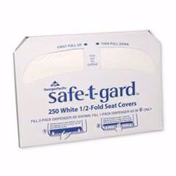 Picture of COVER TOILET SEAT HALF-FOLD WHT (250/BX 20BX/CS)