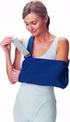 Picture of ARM SLING VOGUE W/PADDED WIDESTRAP BLU LG