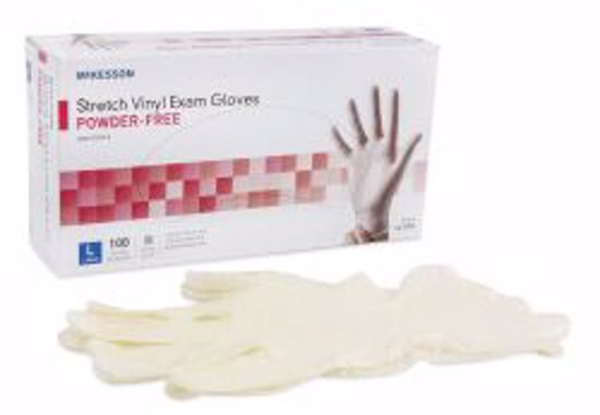 Picture of GLOVE EXAM VNYL STRTCH PF LG(100/BX 10BX/CS)