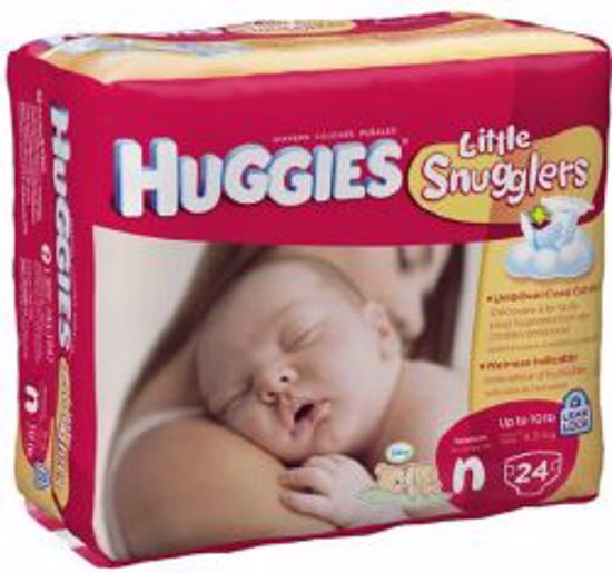 Picture of DIAPER HUGGIES NWBRN (24PK12PK/CS)