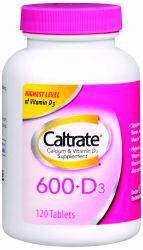 Picture of CALTRATE 600 +D TAB 600-200MG(120/BT)