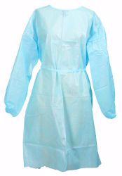 Picture of GOWN FLUID-RESIST FULL ELAS CUFF BLU (50/CS)