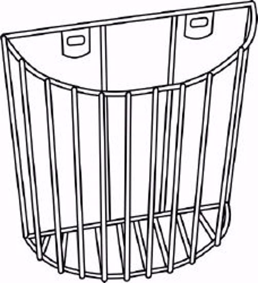 Picture of BASKET WALL WIRE ENAMEL CREAM