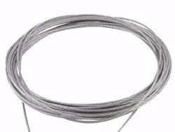 Picture of CABLE SECURITY BRAIDED STEEL VNYL COVRD 6'