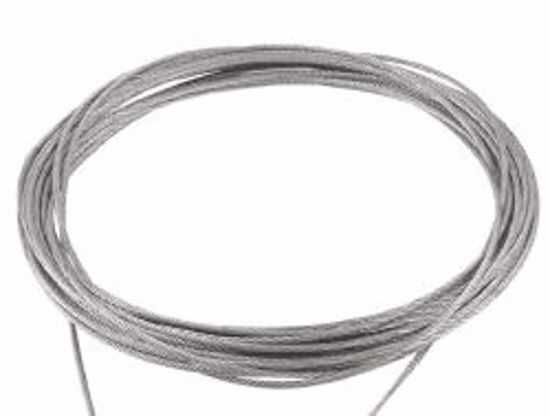 Picture of CABLE SECURITY BRAIDED STEEL VNYL COVRD 6'