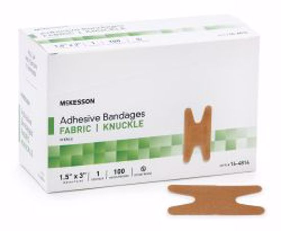 Picture of BANDAGE ADHSV FABR KNCKL 1.5X3 (100/BX 24BX/CS)