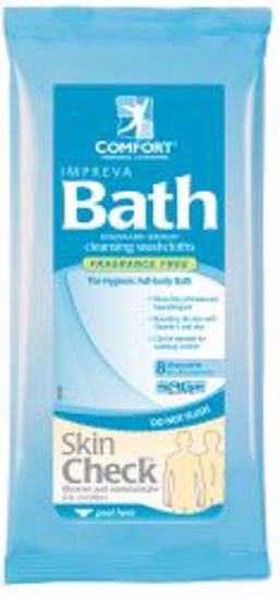 Picture of BATH IMPREVA CLOTH RESEALABLE(8/PK 30PK/BX 2BX/C