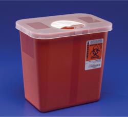 Picture of CONTAINER SHARPS RED .5GL (60/CS) KENDAL