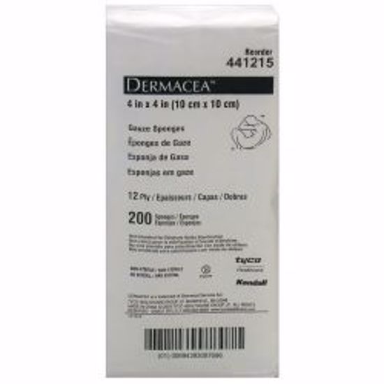 Picture of SPONGE GZE DERMACEA 4"X4" 12PLY (200/PK 10PK/CS) KENDAL