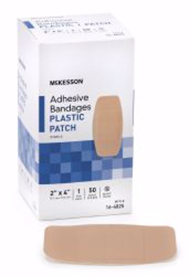 Picture of BANDAGE ADHSV SHR PTCH 2X4 STR LF(50/BX 24BX/CS)