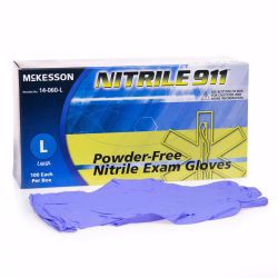 Picture of GLOVE EXAM NITRL PF NITRL911 LF LG (100/BX 10BX/C