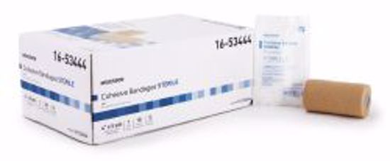 Picture of BANDAGE COHESIVE STR LF TAN 4" (18/CS)