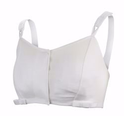 Picture of SUPPORT SURGI-BRA BREAST COTTON WHT MED LF