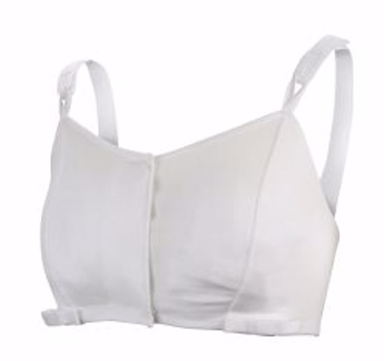 Picture of SUPPORT SURGI-BRA BREAST COTTON WHT 2XLG LF