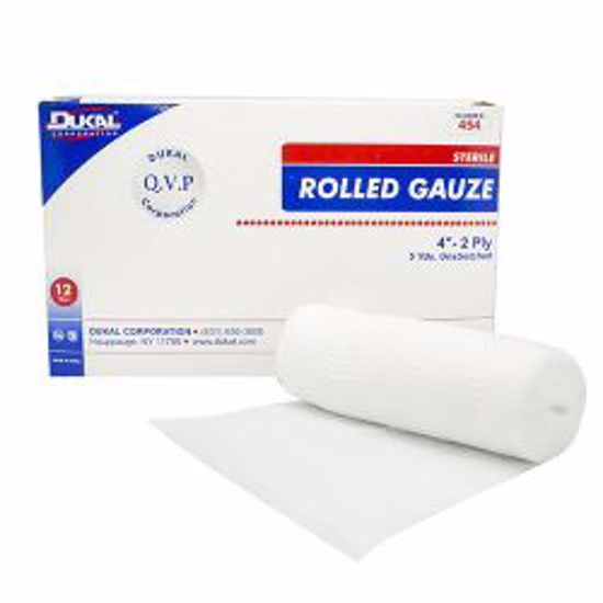 Picture of GAUZE STR ROLLED 2PLY 4" (12/BG 8BG/CS)