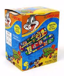 Picture of BANDAGE BUGS BUNNY 3/4"X3" (100/BX 12BX/CS) DERSCI