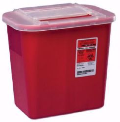 Picture of CONTAINER SHARPS RED 2GL (20/CS) KENDAL