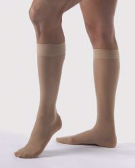 Picture of STOCKING OPAQUE KNEE HI 15-20SILK BGE SM