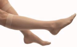 Picture of STOCKING OPAQUE KNEE HI 15-20SILK BGE LG