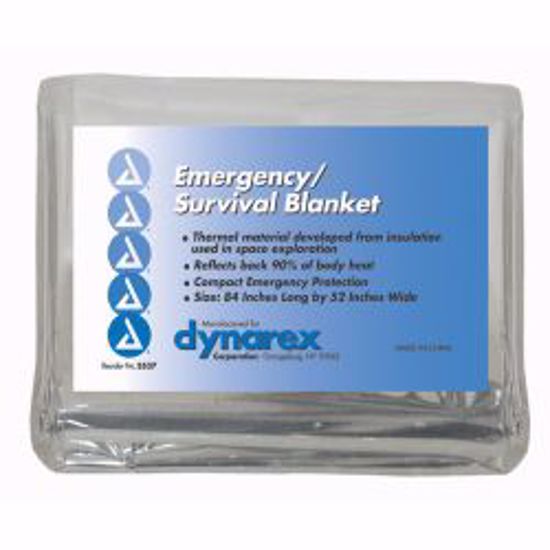 Picture of BLANKET EMERGENCY 84"X52" SI VER (120/CS)