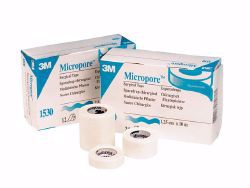Picture of TAPE ADHSV PAPER MICROPORE 1/2"X10YDS (24/BX)