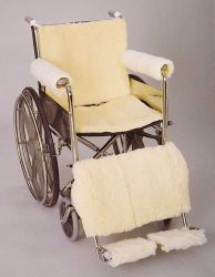 Picture of PAD BACK/SEAT F/WHEELCHAIR SHEEPSKIN