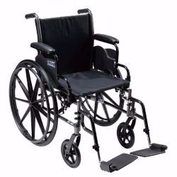 Picture of WHEELCHAIR 20' FLBK FLARM SWF