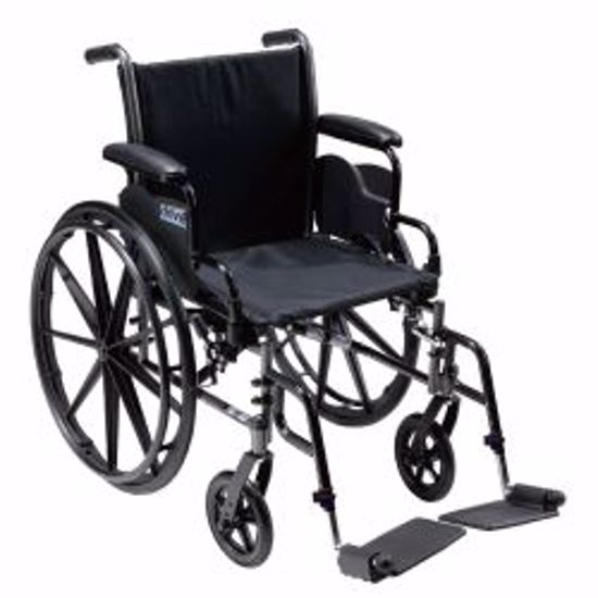 Picture of WHEELCHAIR 20' FLBK FLARM SWF