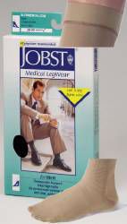 Picture of SOCK SUPPORT KNEE HIGH MEN 8-15MMHG NAVY XLG