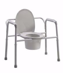 Picture of COMMODE BARIATRIC OVER SIZE ALL IN ONE STEEL (2/C