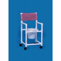 Picture of CHAIR SHOWER W/COMMODE PAIL 17" "SPECIFY COLOR