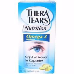 Picture of THERA TEARS NUTRITION CAP 5MG-250MG (90/BT)