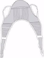 Picture of SLING PATIENT LIFT PADDED SM