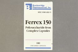 Picture of FERREX-150 CAP 150MG (100/BT)