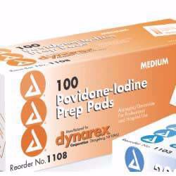 Picture of PREP PAD POVIDONE MED (100/BX10BX/CS)