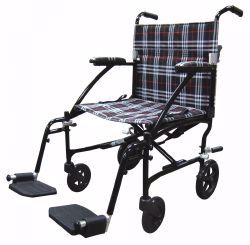 Picture of WHEELCHAIR TRANSPORT 19" BLK