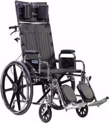 Picture of WHEELCHAIR RECLINING 22" LEG REST REMVBL DESK